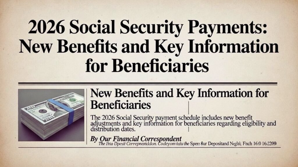 2026 Social Security Payments