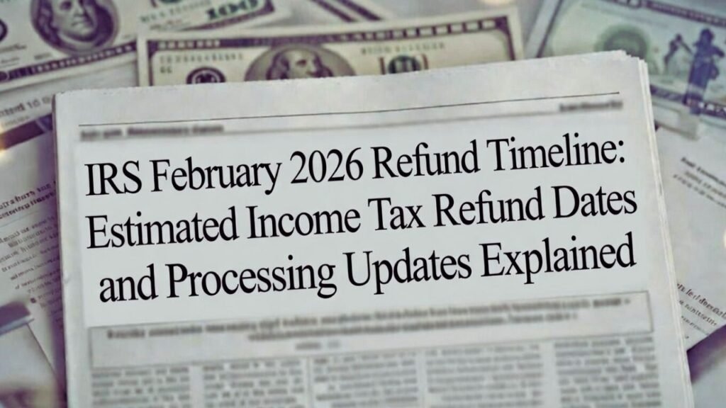 IRS Officially Announces February 2026